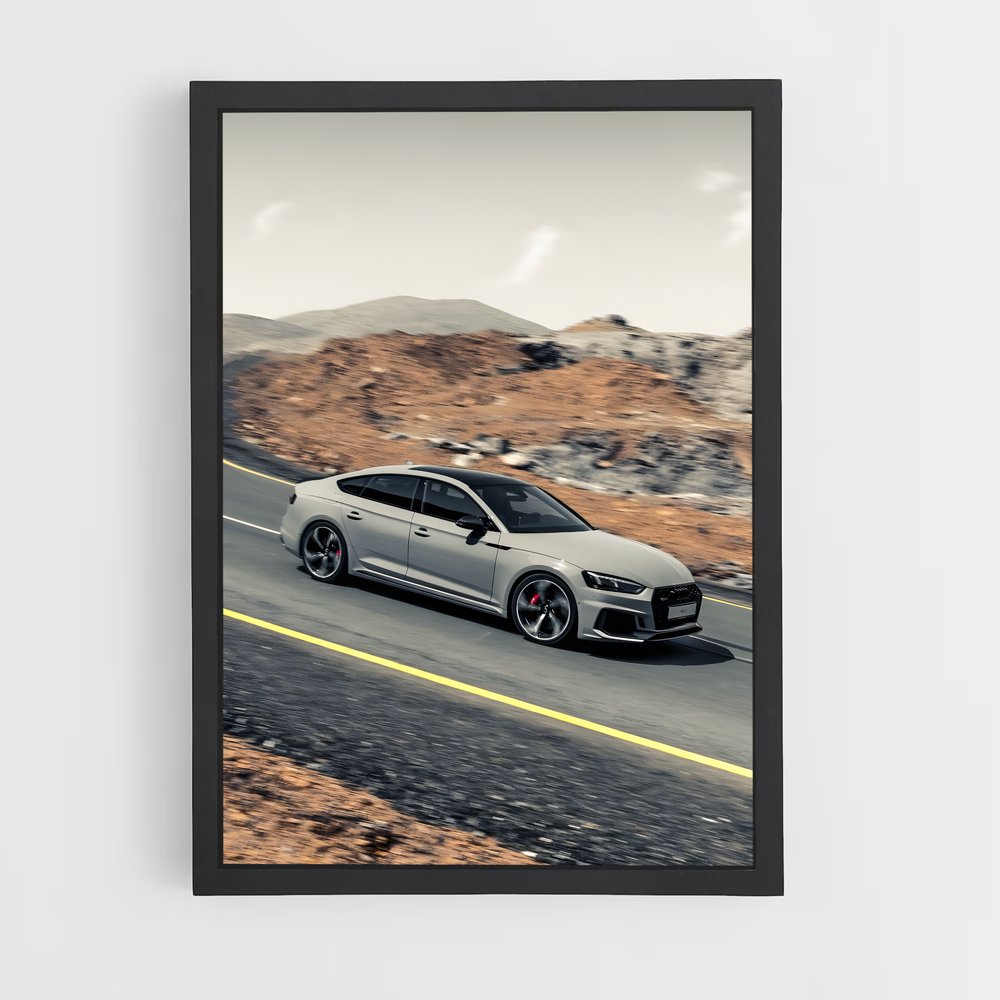 Poster RS5 Supercharged – affiche Audi (vue 2)